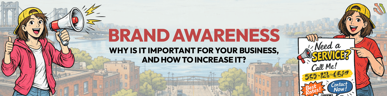 Brand awareness strategy created by a digital marketing agency